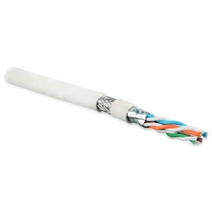Кабель витая пара на катушке Hyperline SFTP4-C7A-S22-IN-LSZH-WH-500 (500м)