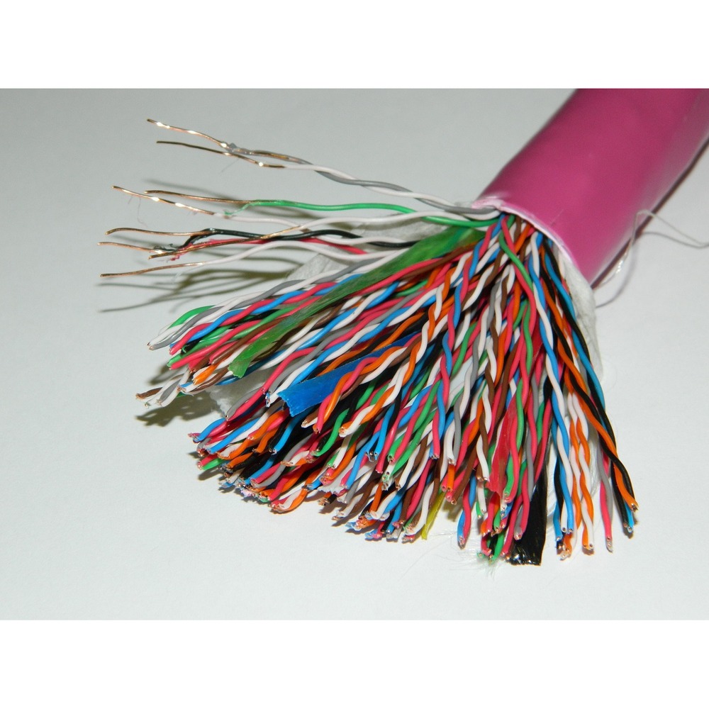 Кабель витая пара на катушке NETKO 53961 F/UTP4 (FTP4) cat.6a, 305м, нг(А)-HF LSZH, фиолетовый СКС