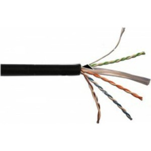 Кабель витая пара на катушке LC 54077 FTP10 cat.5, 305м, 0,45мм, серый