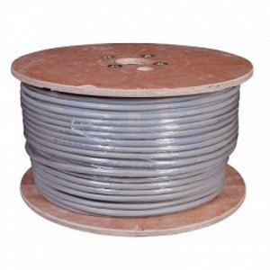Кабель витая пара на катушке LC 52506 FTP25 cat.5, 305м, 0,45мм, серый