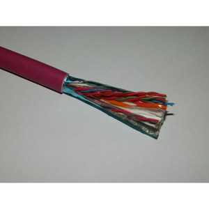 Кабель витая пара на катушке NETKO 54824 FTP10 cat.5e, 305м, 0,5мм, нг(А)-HF FR-LSZH, фиолетовый