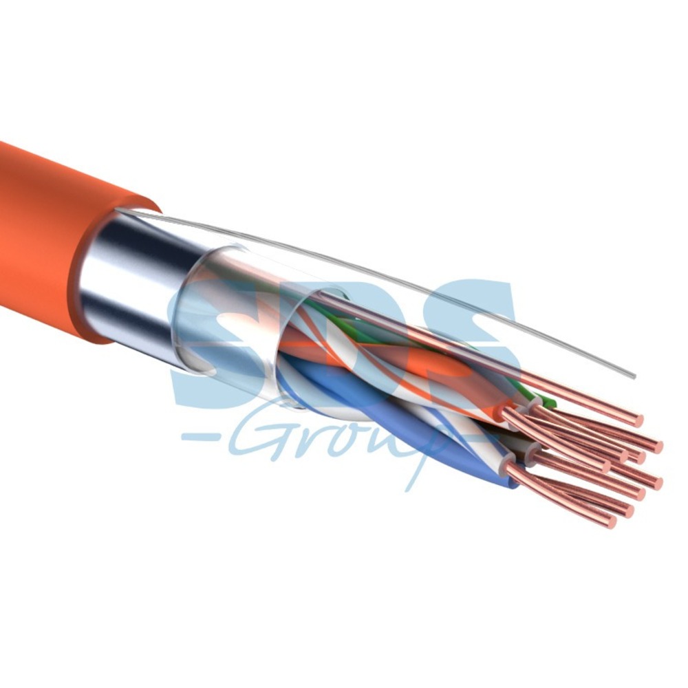 Кабель витая пара на катушке Rexant 01-0150 FTP 4PR 24AWG CAT5e нг(А)-HF (305 метров)