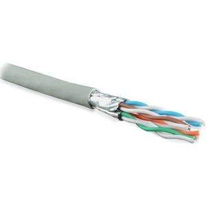 Кабель витая пара Hyperline UFTP4-C6A-S23-IN-LSZH-GY-500