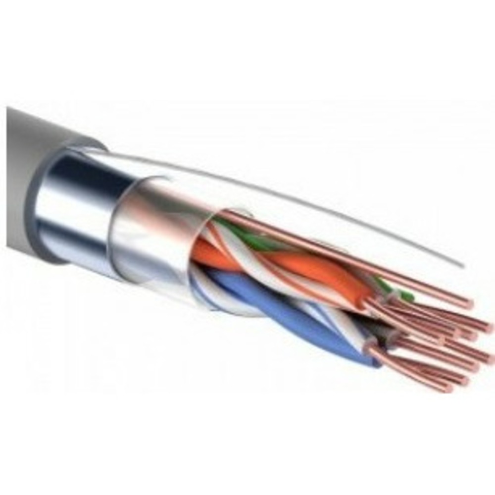 Кабель витая пара PROconnect 01-0152-100 FTP 4PR 24AWG, CAT5e (бухта 100 м)