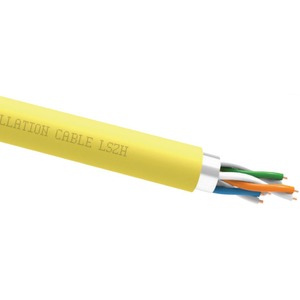 Кабель витая пара на катушке QED (QE4195) Professional QXCAT6-FTP Yellow 305m