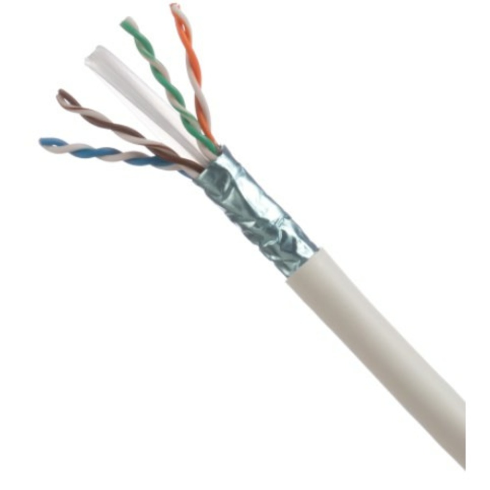 Кабель витая пара, экранированная Panduit PFL6X04WH-CEG (305 м)