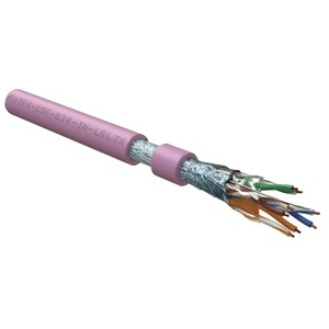 Кабель витая пара Hyperline FUTP4-C5E-S24-IN-LSLTX-PK-305 (305м)