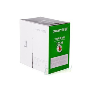 Кабель витая пара на катушке Greenconnect GC-LC6-305M-G