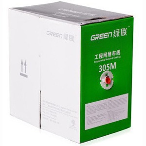 Кабель витая пара на катушке Greenconnect GC-LC5E-305M-BE