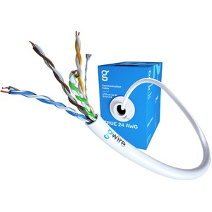 Кабель витая пара на катушке GWire UTP CAT5E 4P 0.51 BC PVC (305 м)