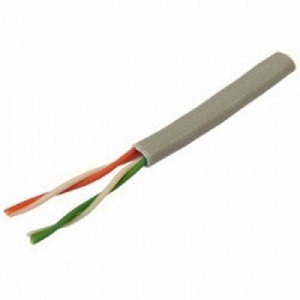 Кабель витая пара на катушке LC 51487 UTP2 cat.5, 305м, CCA, серый