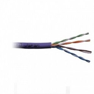 Кабель витая пара на катушке LC 54445 UTP4 cat.5е, 305м, Сu, нг(А)-HF LSZH, фиолетовый