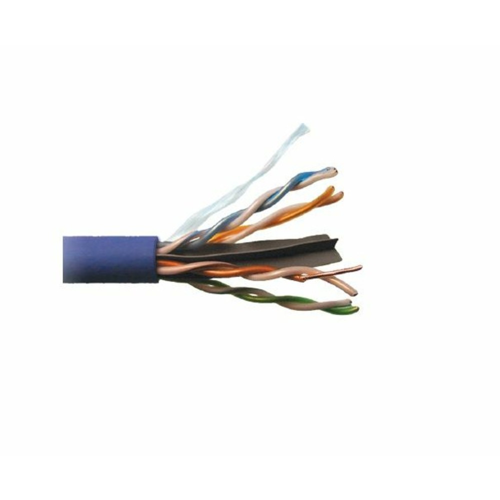 Кабель витая пара на катушке NETKO 54194 U/UTP4 cat.6, 305м, нг(А)-HF LSZH, фиолетовый СКС