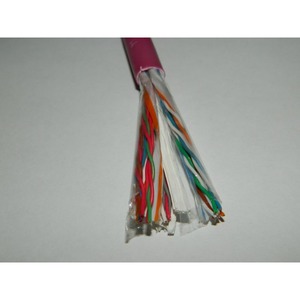Кабель витая пара на катушке NETKO 54827 UTP10 cat.5e, 305м, 0,5мм, нг(А)-HF FR-LSZH, фиолетовый