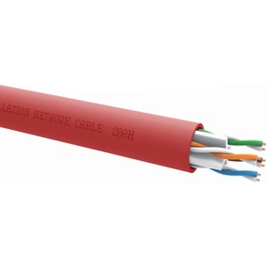 Кабель витая пара на катушке QED (QE4185) Professional QXCAT6-UTP Red 305m