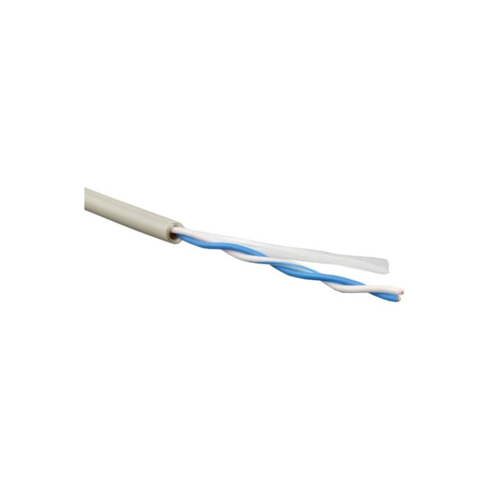 Кабель витая пара в нарезку Hyperline UUTP1-C5-S24-IN-PVC-GY (1м)
