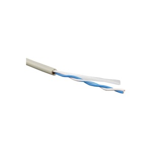 Кабель витая пара в нарезку Hyperline UUTP1-C5-S24-IN-PVC-GY (1м)