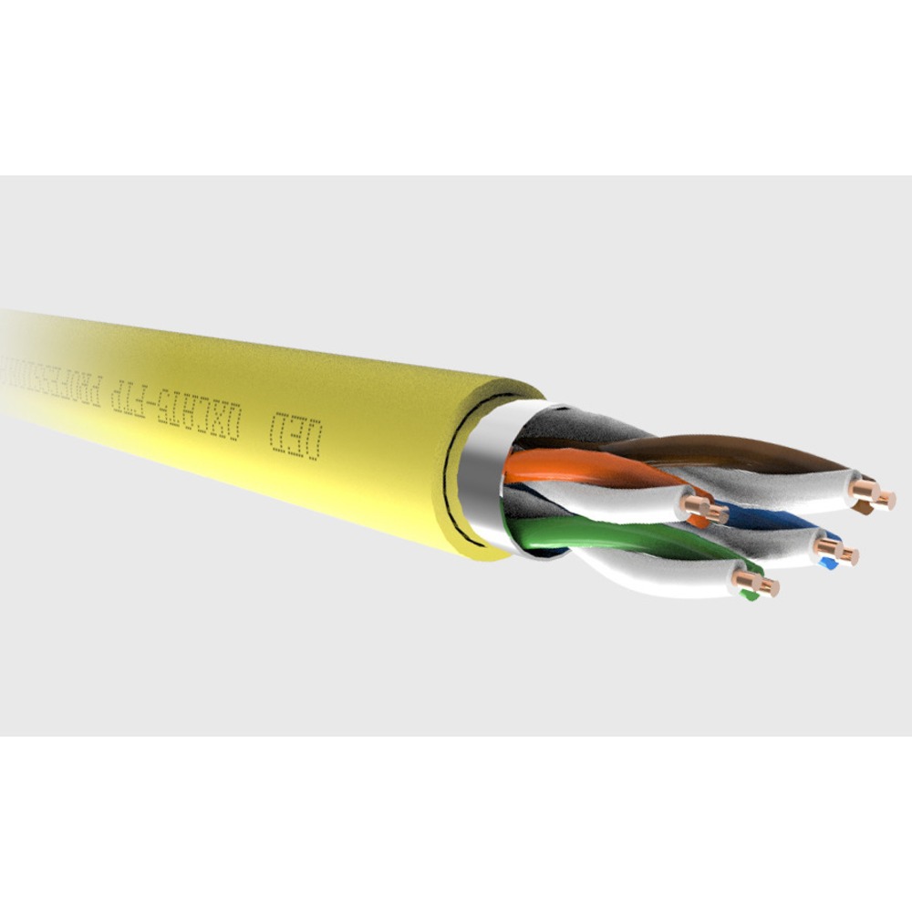 Кабель витая пара в нарезку QED (QE4060) Professional QXCAT5e-FTP LSOH Yellow