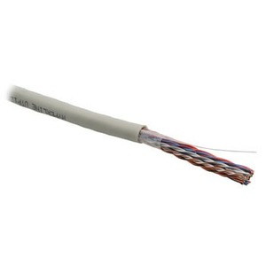 Кабель витая пара в нарезку Hyperline UTP12M-C5-SOLID-INDOOR (1 м)