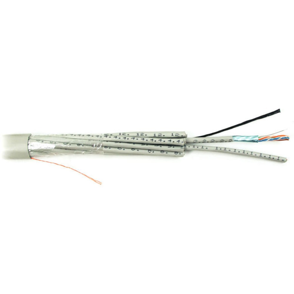 Кабель витая пара в нарезку Hyperline FTP48-C5e-SOLID-INDOOR (1 м)