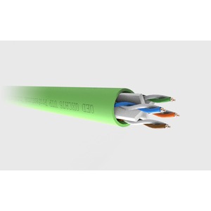 Кабель витая пара в нарезку QED Professional QXCAT6-UTP Green