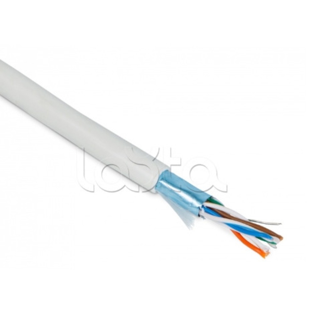Кабель витая пара в нарезку Hyperline FTP4-C5E-PATCH-GY-305 (305м)