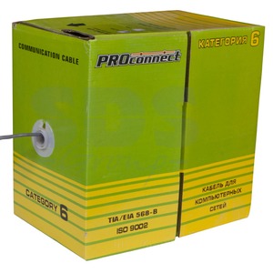 Кабель витая пара в нарезку PROconnect 01-0147-3 FTP 4PR 23AWG CAT6 LT (1 метр)