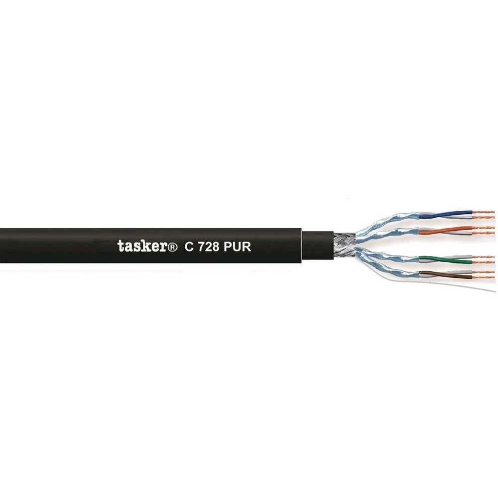 Кабель витая пара в нарезку Tasker C728 PUR