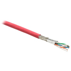 Кабель витая пара в нарезку Hyperline SSTP4-C7-SOLID-INDOOR-LSZH (1 м)