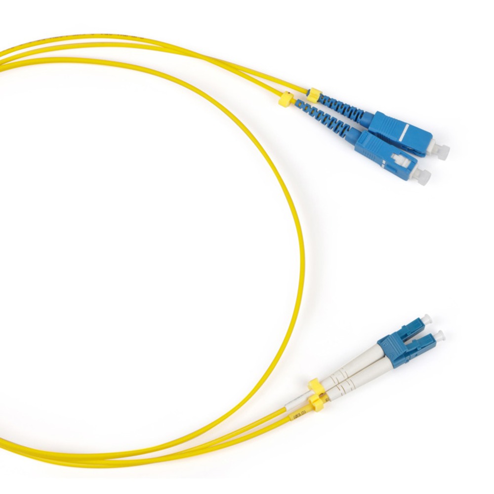 Кабель оптический патч-корд Hyperline FC-9-LC-SC-UPC-10M 10.0m