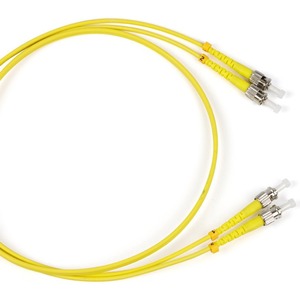 Кабель оптический патч-корд Hyperline FC-D2-9-ST/UR-ST/UR-H-10M-LSZH-YL 10.0m
