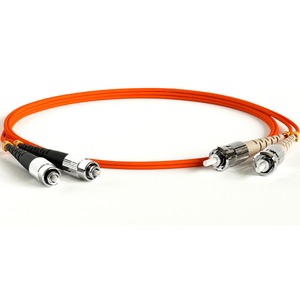 Патч-корд волоконно-оптический Hyperline FC-D3-50-FC/PR-ST/PR-H-10M-LSZH-OR 10.0m