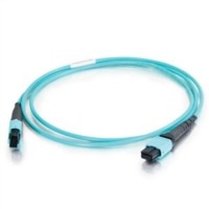 Кабель оптический патч-корд Hyperline FC-503-MTP-M-MTP-F-PC-LSZH-1M 1.0m