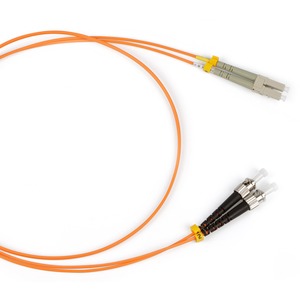Кабель оптический патч-корд Hyperline FC-D2-62-FC/PR-ST/PR-H-5M-LSZH-OR 5.0m
