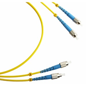 Кабель оптический патч-корд Hyperline FC-D3-9-FC/UR-FC/UR-H-2M-PVC-YL 2.0m