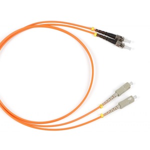 Кабель оптический патч-корд Hyperline FC-D2-62-FC/PR-ST/PR-H-3M-LSZH-OR 3.0m