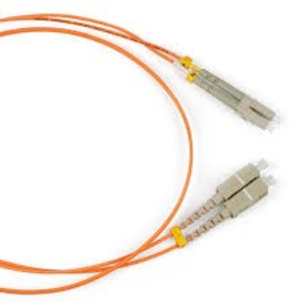 Патч-корд волоконно-оптический Hyperline FC-D2-62-FC/PR-SC/PR-H-5M-LSZH-OR 5.0m