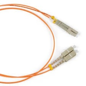 Патч-корд волоконно-оптический Hyperline FC-D2-62-FC/PR-SC/PR-H-5M-LSZH-OR 5.0m