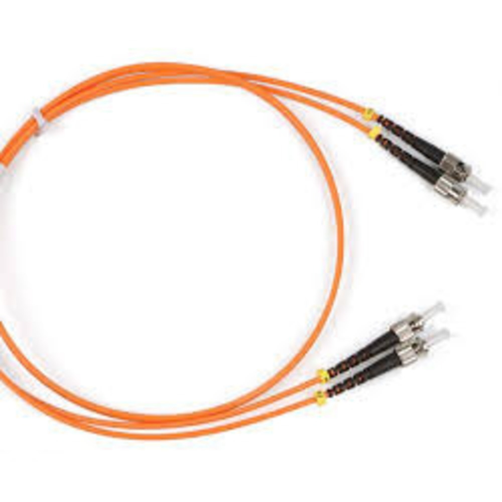 Кабель оптический патч-корд Hyperline FC-D2-503-SC/PR-ST/PR-H-1M-LSZH-AQ 1.0m