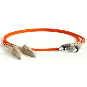 Кабель оптический патч-корд Hyperline FC-D2-62-LC/PR-ST/PR-H-10M-LSZH-OR 10.0m