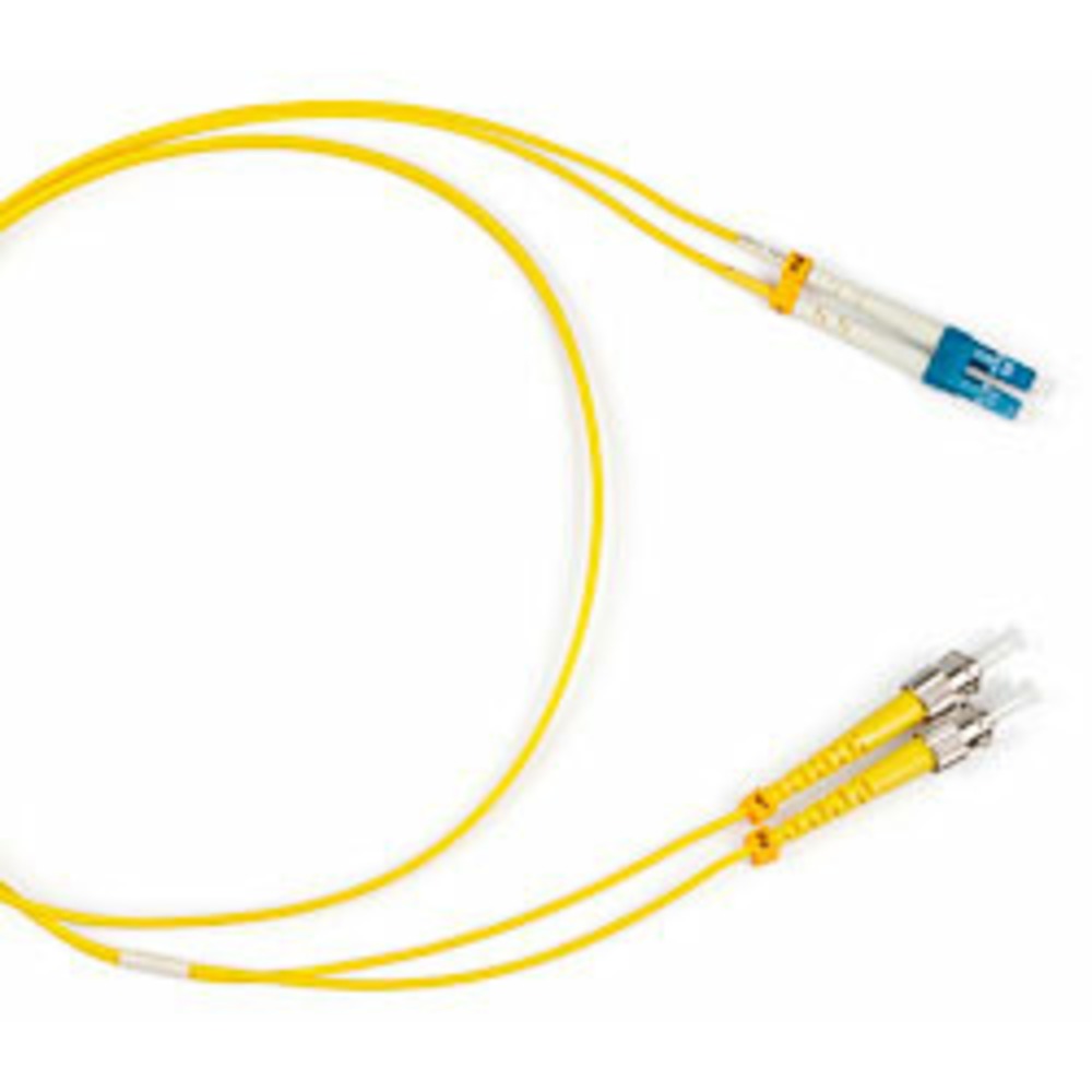 Патч-корд волоконно-оптический Hyperline FC-D2-9-FC/AR-LC/AR-H-1M-LSZH-YL 1.0m