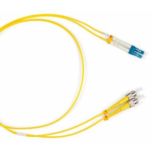 Патч-корд волоконно-оптический Hyperline FC-D2-9-FC/AR-LC/AR-H-1M-LSZH-YL 1.0m