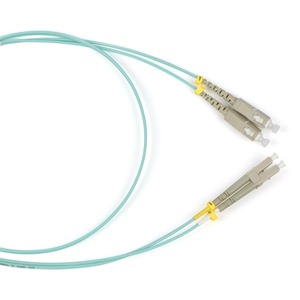 Патч-корд волоконно-оптический Hyperline FC-D2-503-LC/PR-LC/PR-H-3M-LSZH-AQ 3.0m