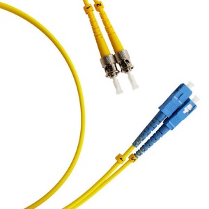 Кабель оптический патч-корд Hyperline FC-D3-9-SC/UR-ST/UR-H-5M-LSZH-YL 5.0m