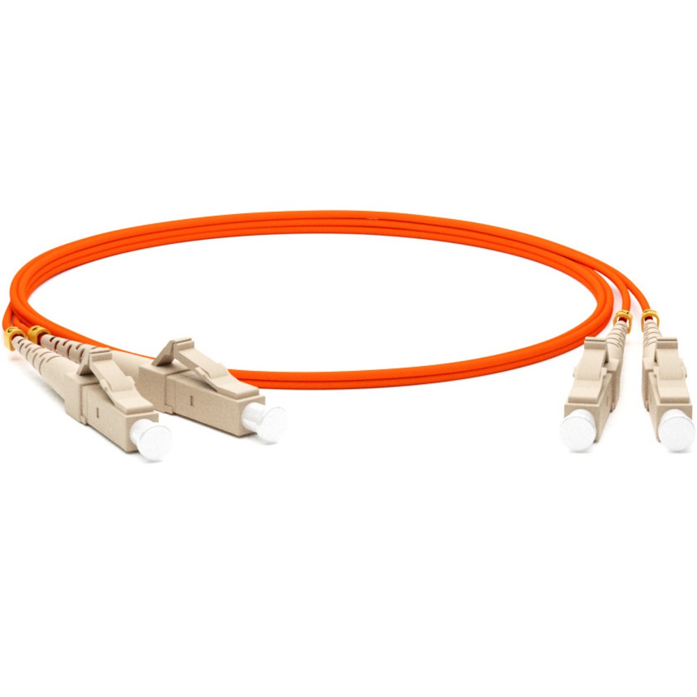 Патч-корд волоконно-оптический Hyperline FC-D2-50-LC/PR-LC/PR-H-5M-LSZH-OR  5.0m