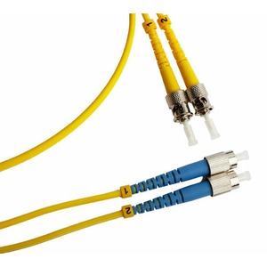 Кабель оптический патч-корд Hyperline FC-D3-9-FC/UR-ST/UR-H-1M-LSZH-YL 1.0m