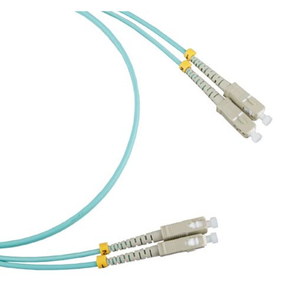 Кабель оптический патч-корд Hyperline FC-D3-503-SC/PR-SC/PR-H-3M-LSZH-AQ 3.0m