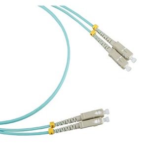 Кабель оптический патч-корд Hyperline FC-D3-503-SC/PR-SC/PR-H-3M-LSZH-AQ 3.0m
