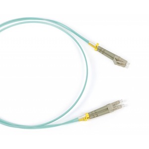 Кабель оптический патч-корд Hyperline FC-D2-504-LC/PR-LC/PR-H-1M-LSZH-AQ 1.0m