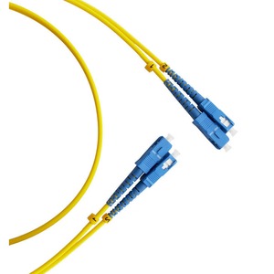 Кабель оптический патч-корд Hyperline FC-D3-9-SC/UR-SC/UR-H-1M-LSZH-YL 1.0m